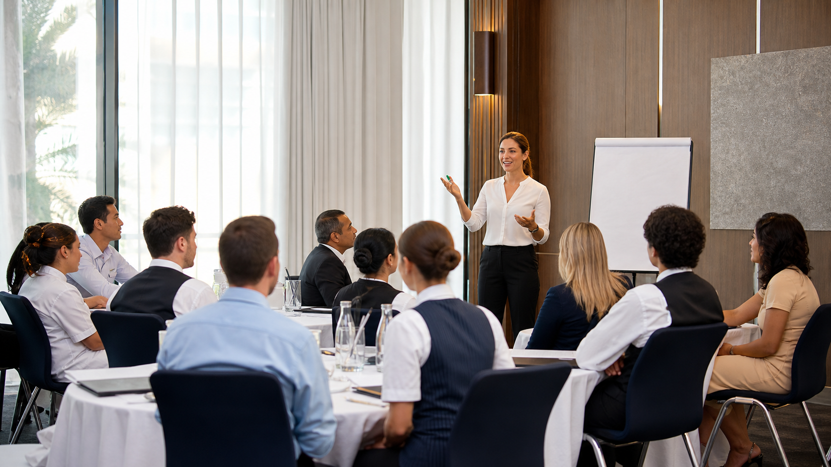 Illustrative quality and staff development training workshop